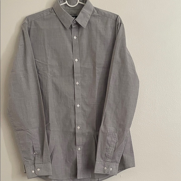 H&M Charcoal Dress Shirt - Picture 1 of 4